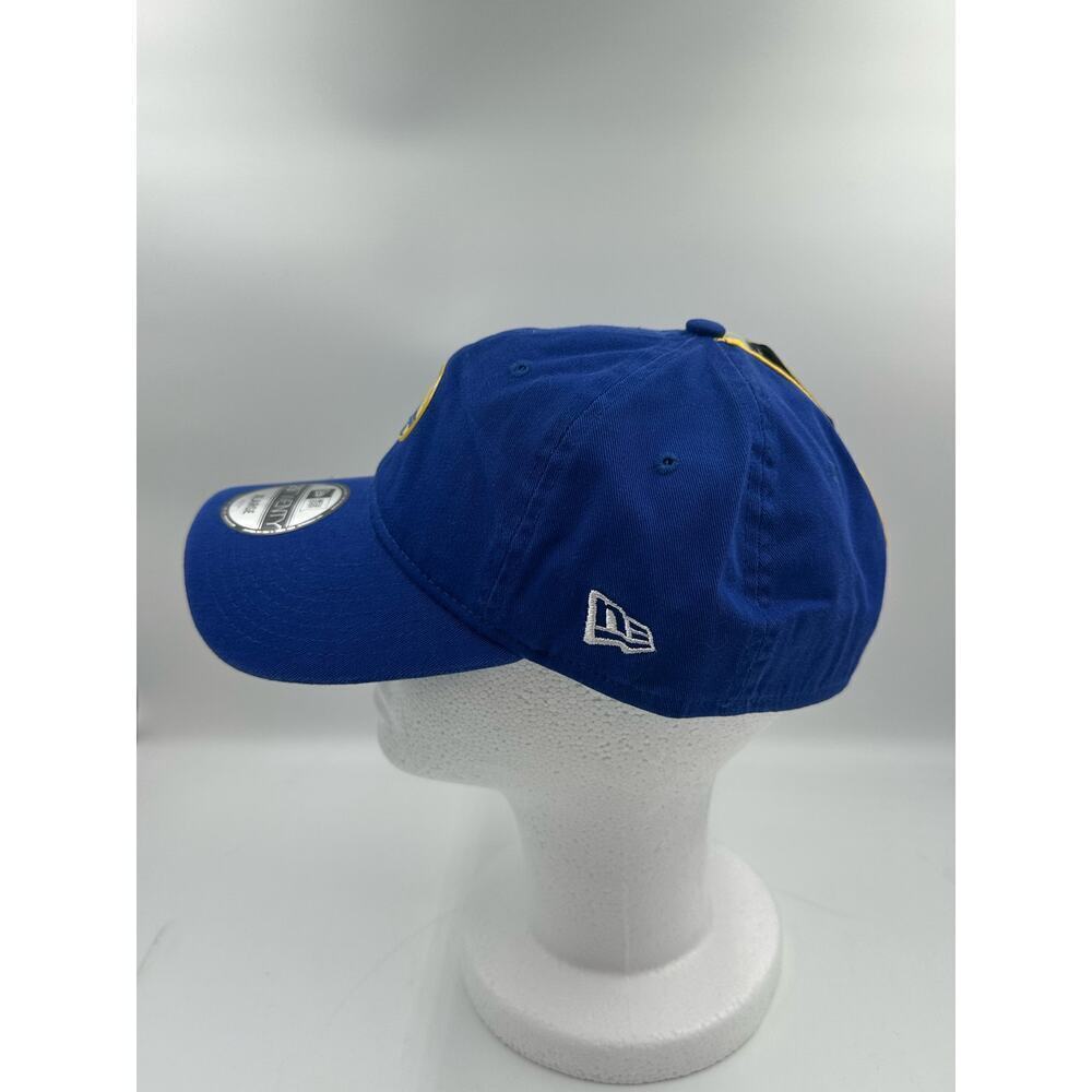 Golden State Warriors Hat New Era 29Twenty Fitted On Court Cap XL NBA Blue - Picture 3 of 5